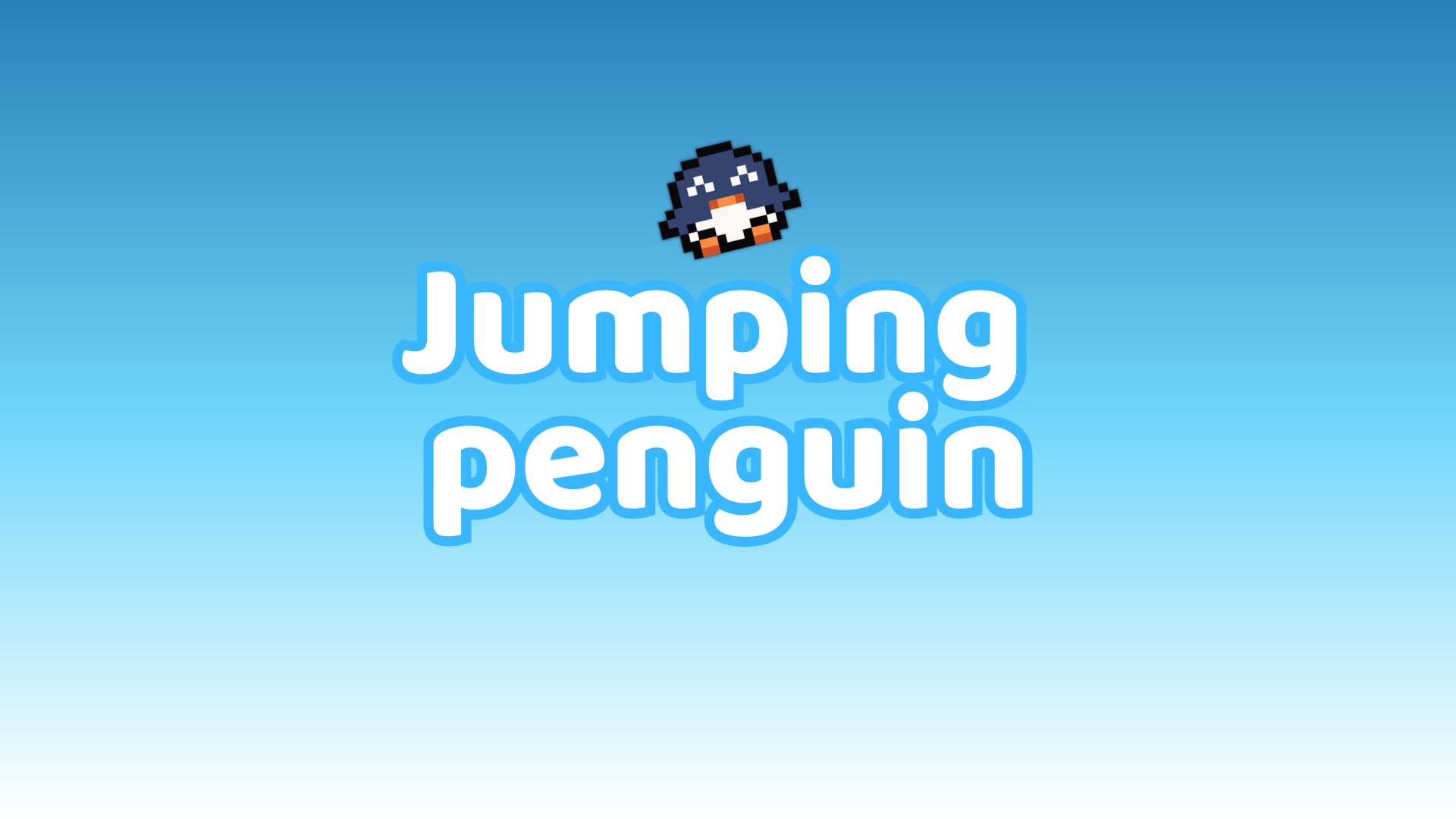 Jumping penguin