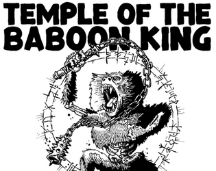 Temple of the Baboon king   - A pamphlet dungeon for Down We Go 