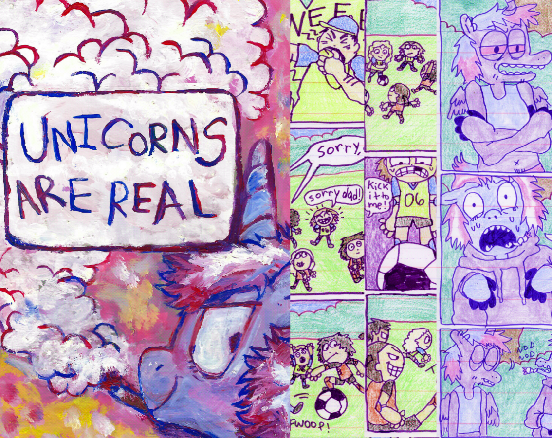 Cover image for Unicorns Are Real - 25 pg comic