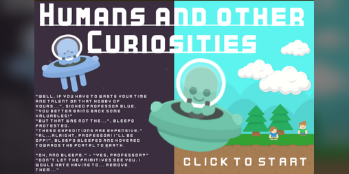 Cover image for Humans and Other Curiosities