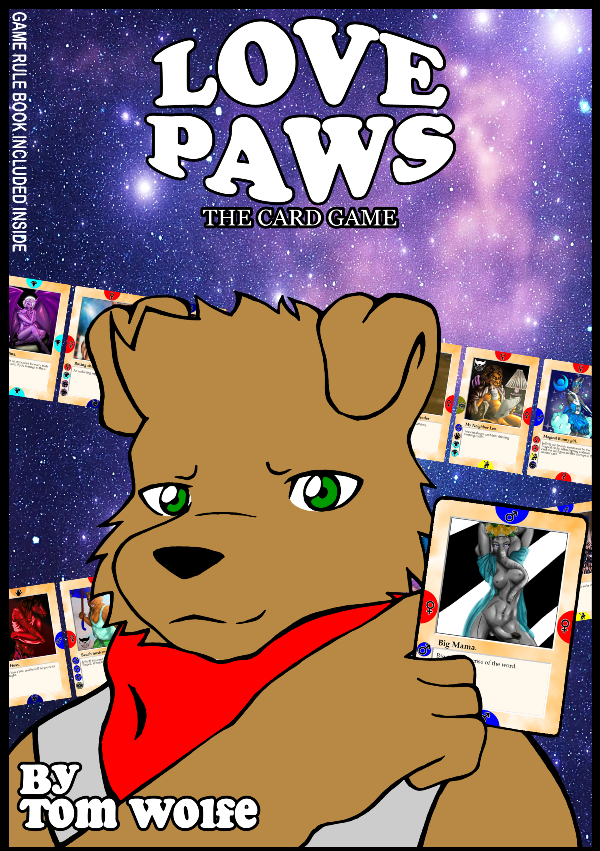 Cover image for Love Paws (the card game - the comic)