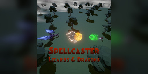 Cover image for Spellcaster: Lizards & Dragons