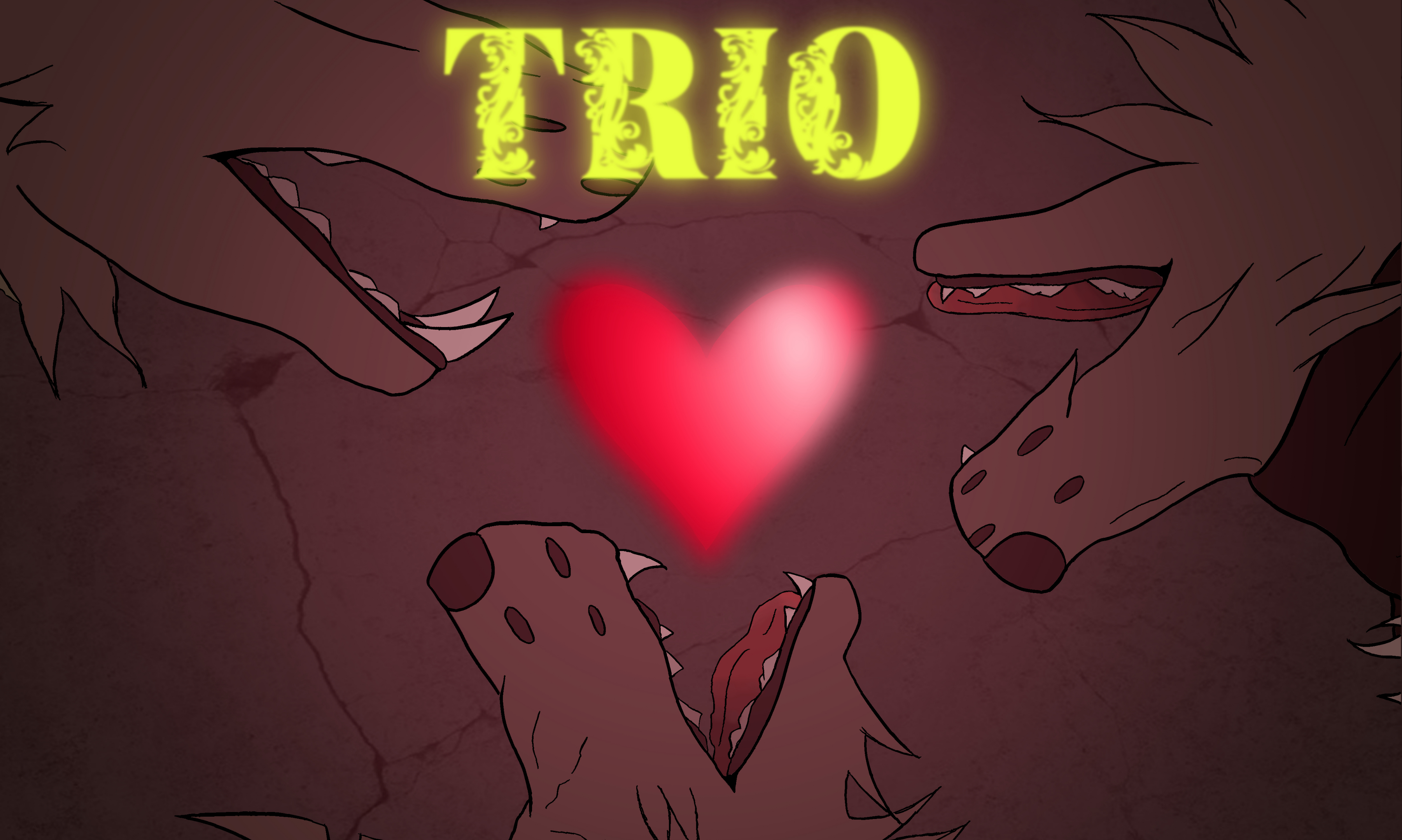 Cover art for Trio v0.6, an adult visual novel by NonNocturnal