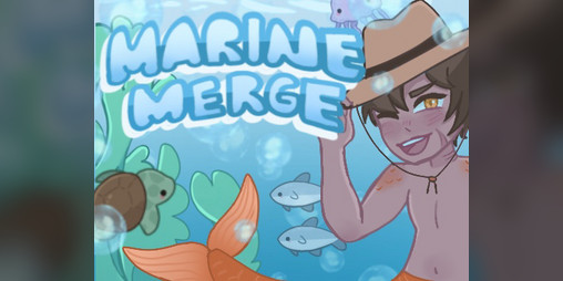 Cover image for Marine Merge!: A 2048 game