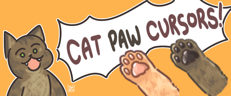 Cat Paw Cursors