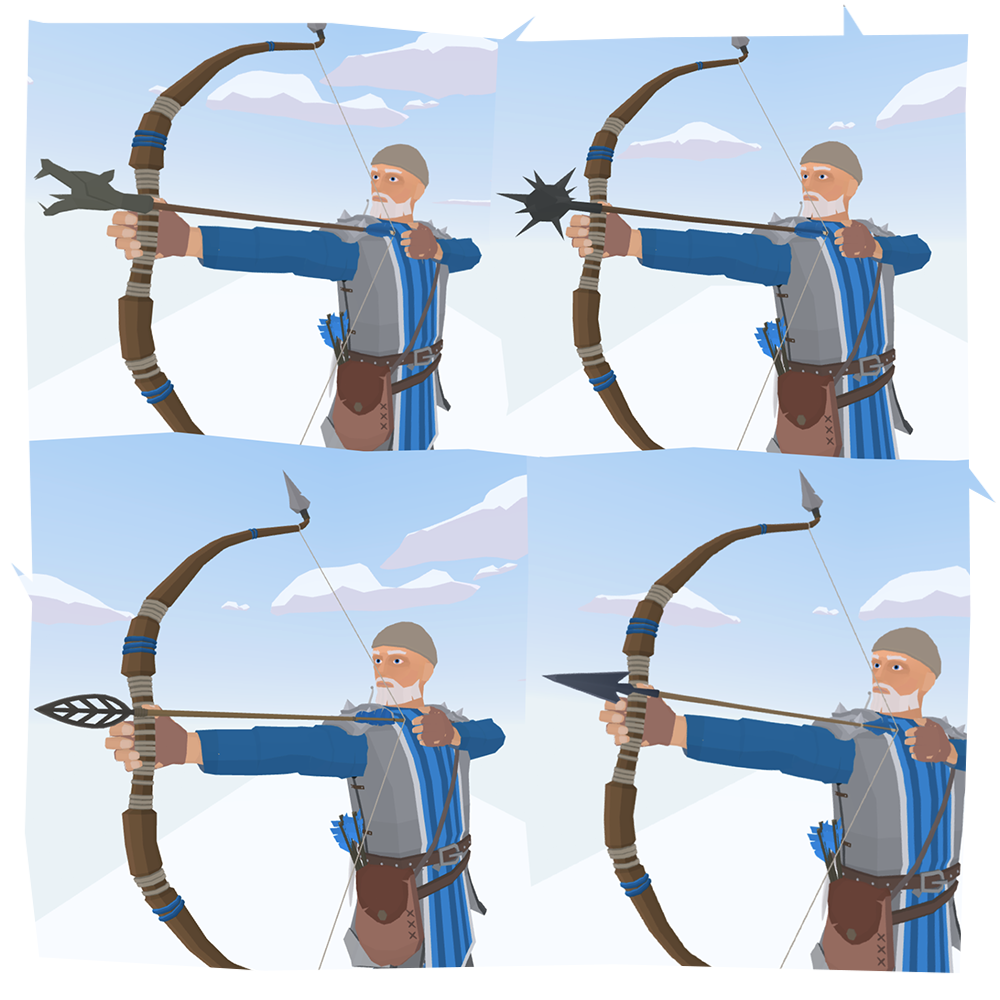 more arrow types