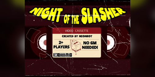 Cover image for Night of the Slasher Redux