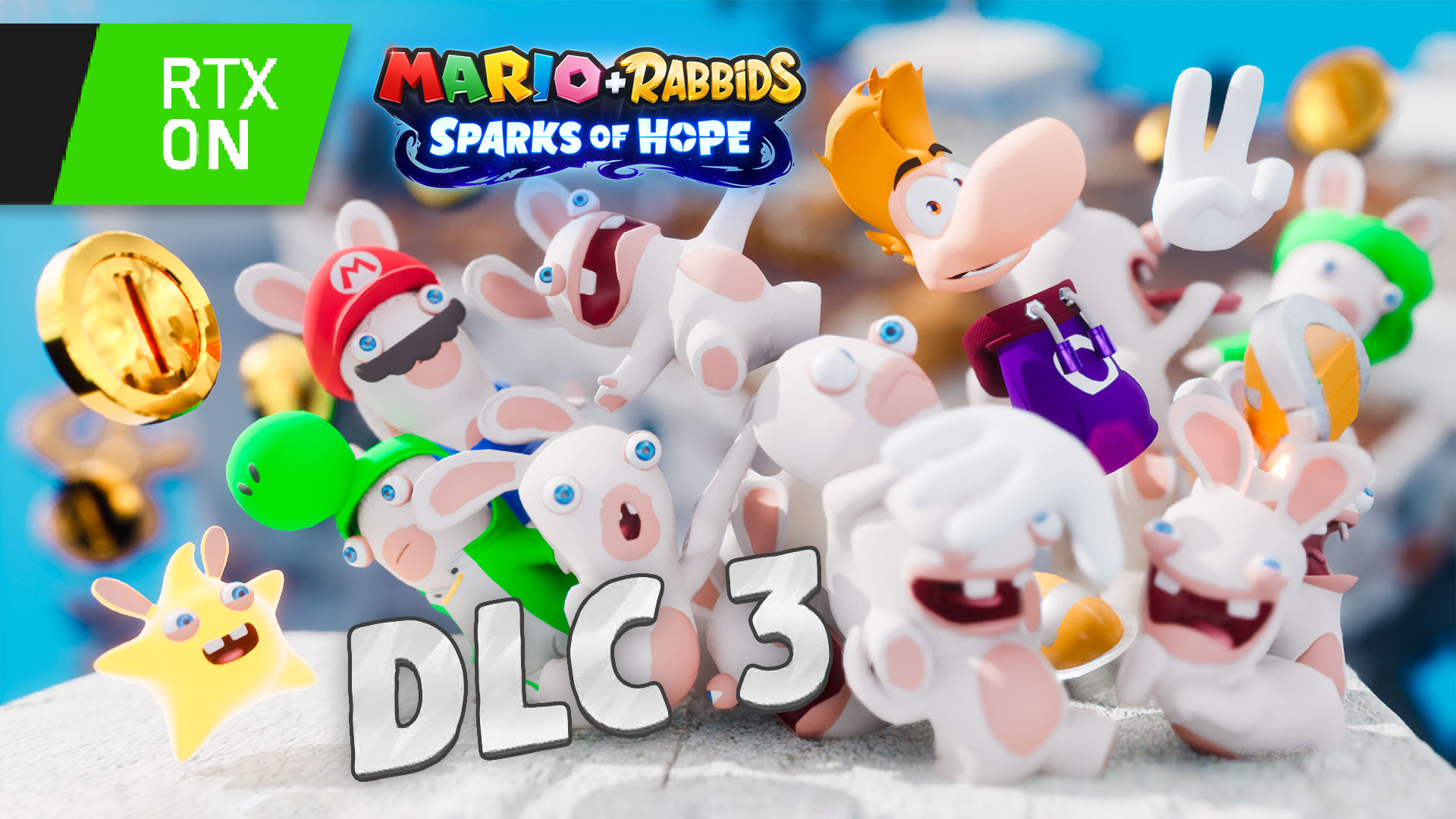 Rayman DLC - Mario + Rabbids Sparks of Hope by Gexe