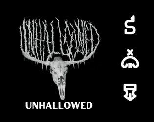 Unhallowed   - A solo-journaling horror TTRPG 