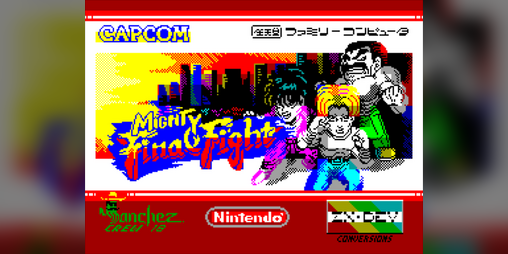 Cover image for Mighty Final Fight | ZX Spectrum