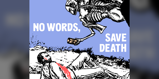 Cover image for No Words, Save Death