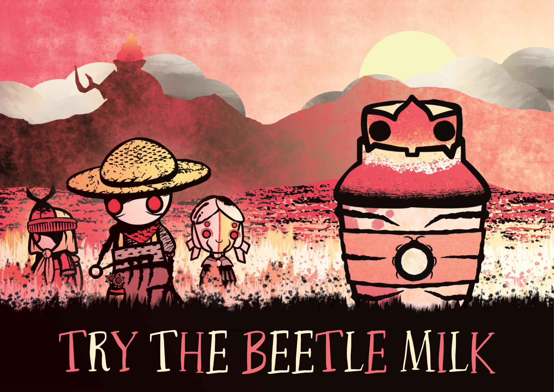 Try the Beetle Milk by Em Quintanillo