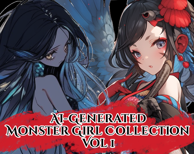 AI-Generated Monster Girl Collection Vol-1