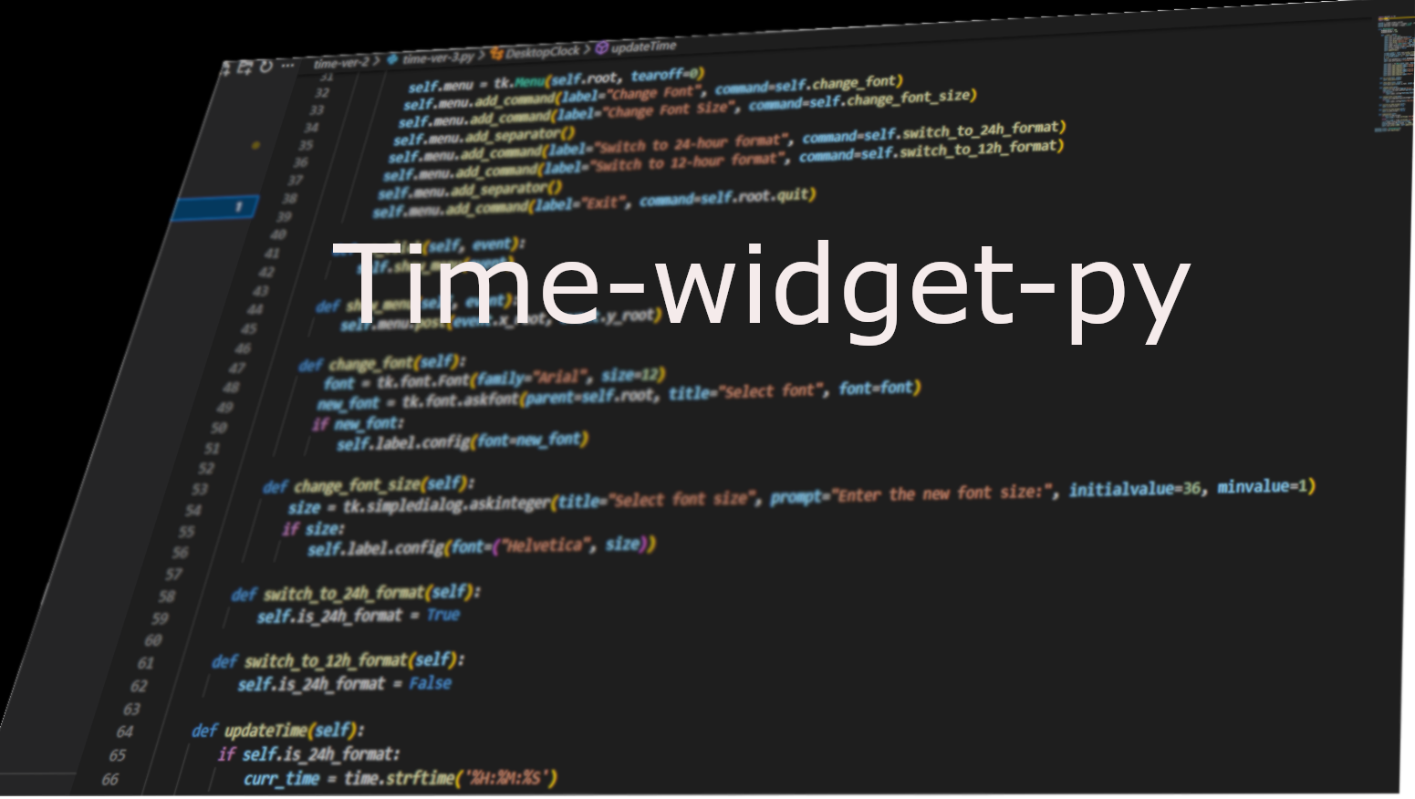 Time-widget-py by serdi60