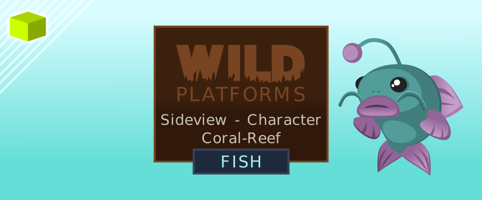 Wild Platforms - Game Kit - Fish Character