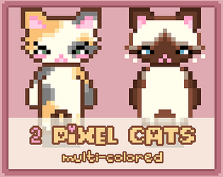 Top game assets tagged Cats and Pixel Art 