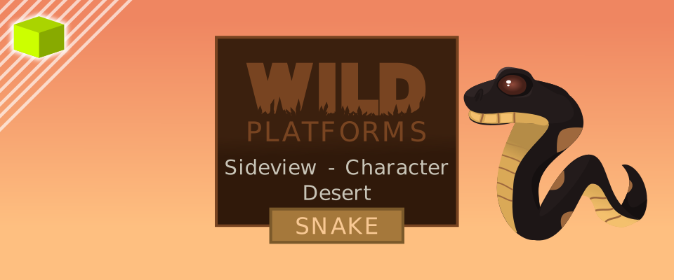 Wild Platforms - Game Kit - Snake Character