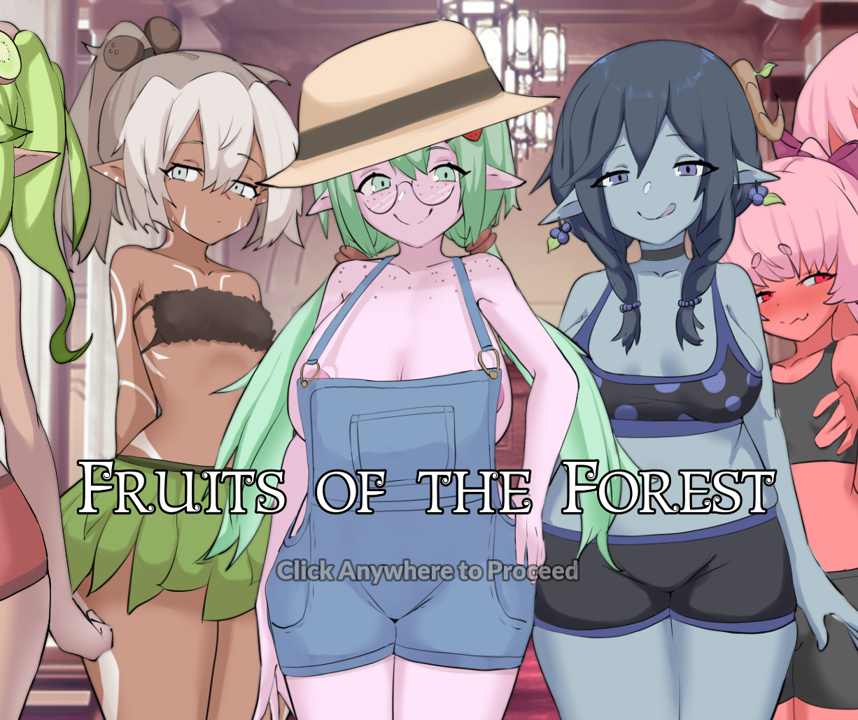 Cover image for Fruits of the Forest: Plant Girls in Full Bloom!