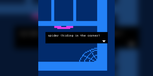 Cover image for spider (hiding in the corner)