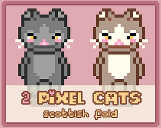 Top game assets tagged Cats and Pixel Art 