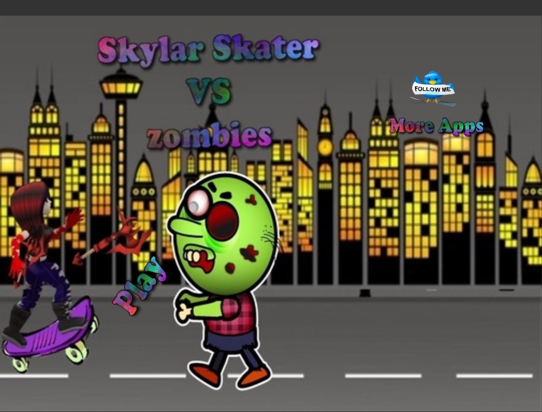 Skylar skater VS Zombies