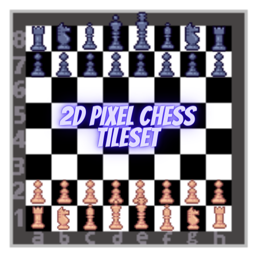 2D Pixel Chess Asset Pack - Free Tileset