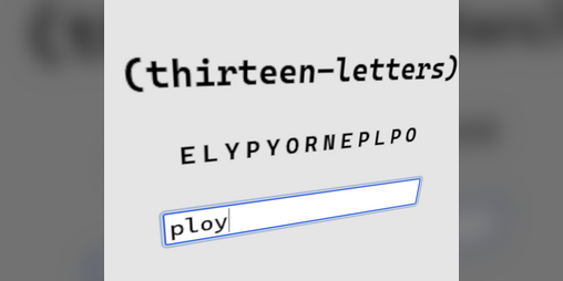 Cover image for Thirteen Letters