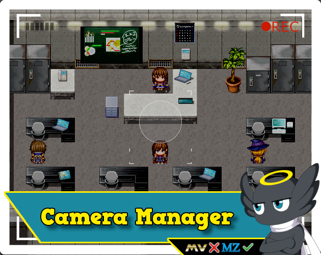 Hakuen Studio Camera Manager for RPG Maker MZ