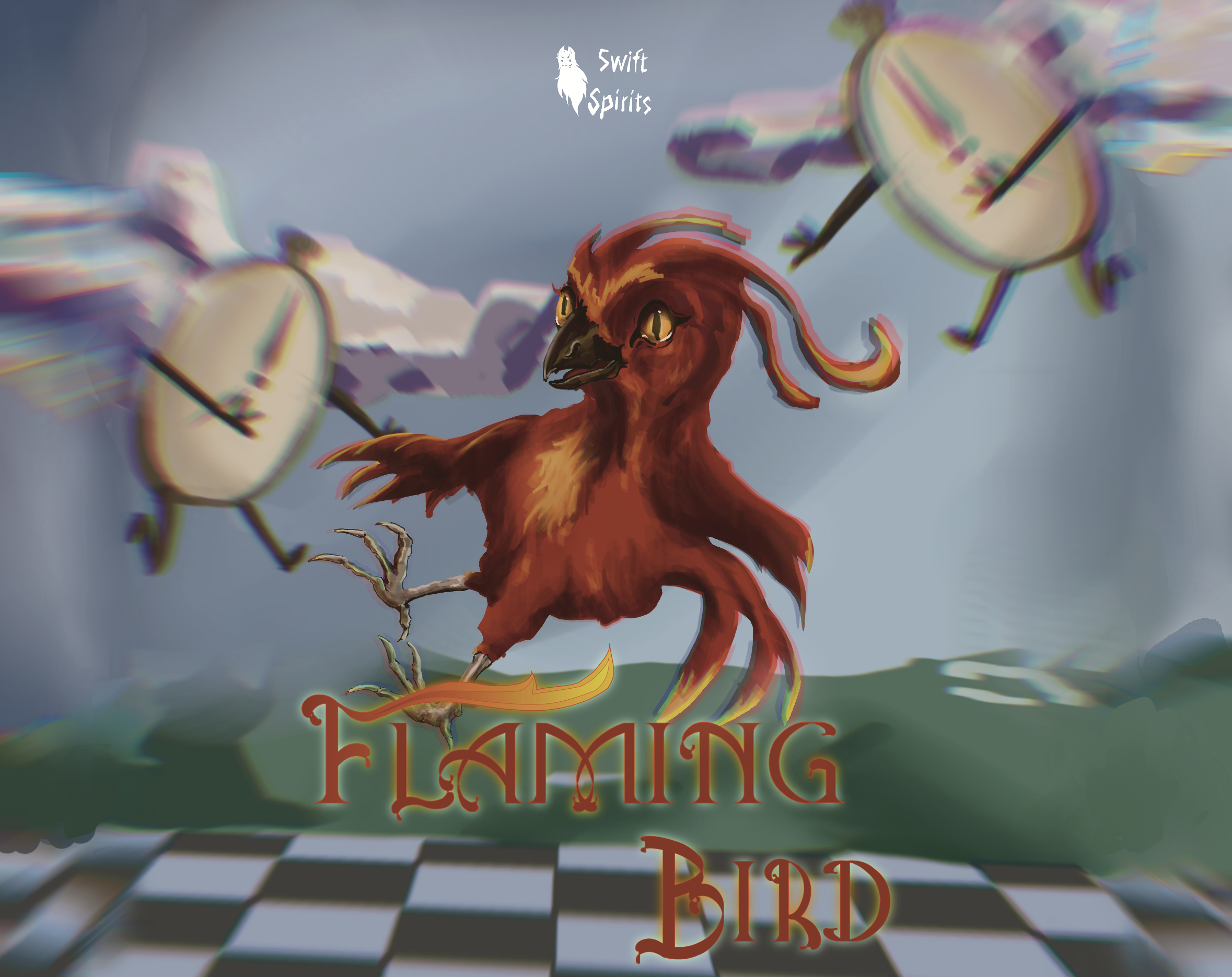 Flaming Bird