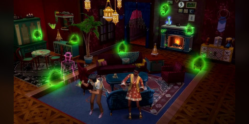 I Built The Official Sims 4 Paranormal Stuff Pack Haunted House