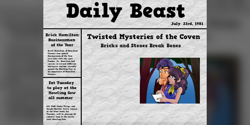 Cover image for Twisted Mysteries: Bricks and Stone Break Bones