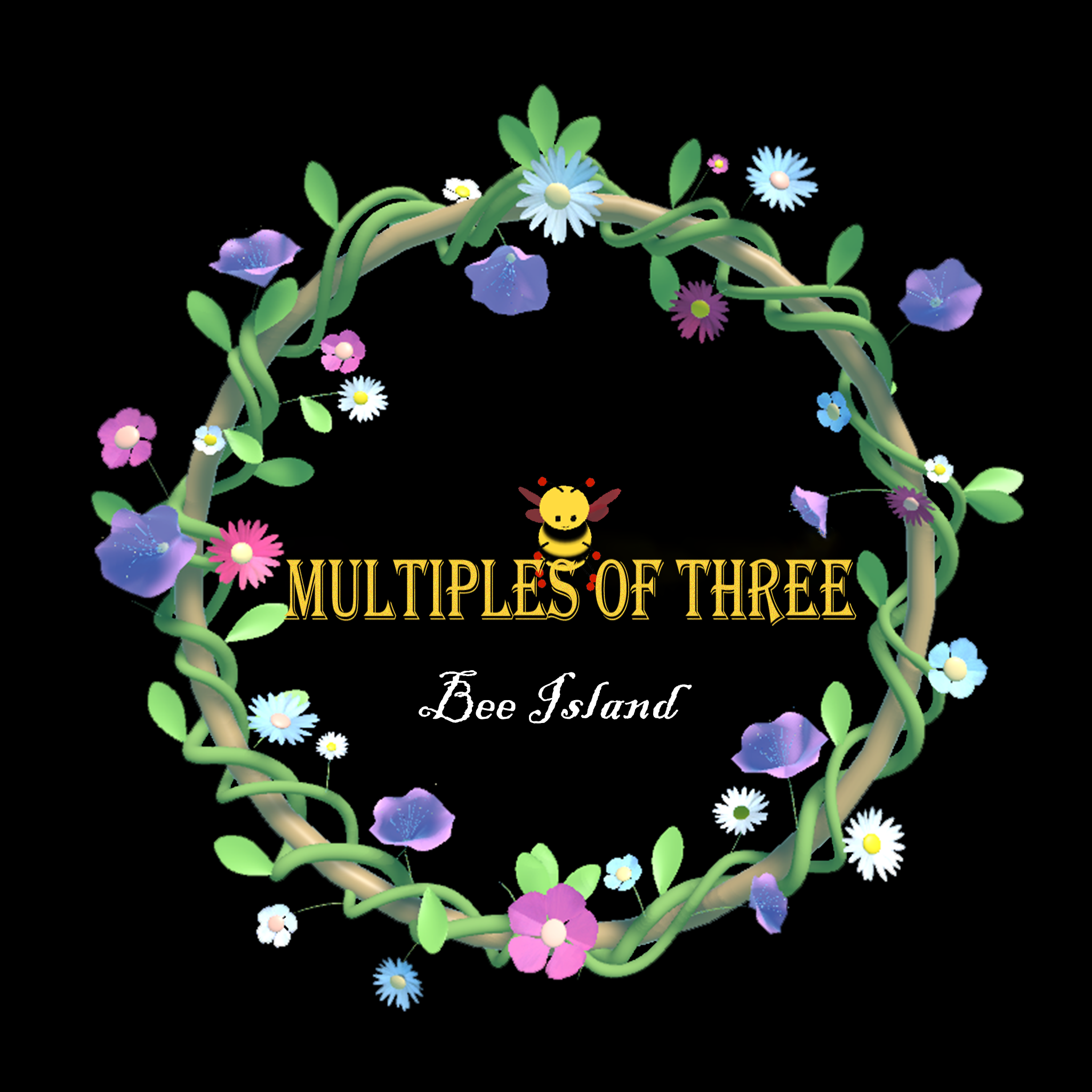 Multiples of 3 Bee Island