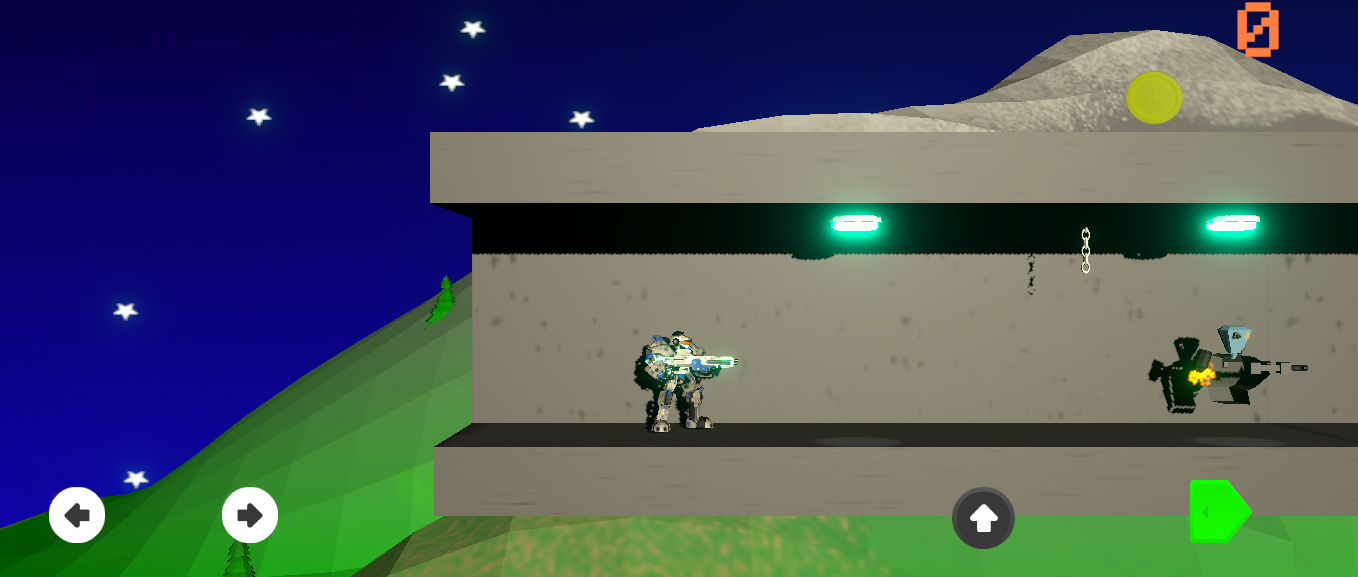 2.5 d sidescroller action game