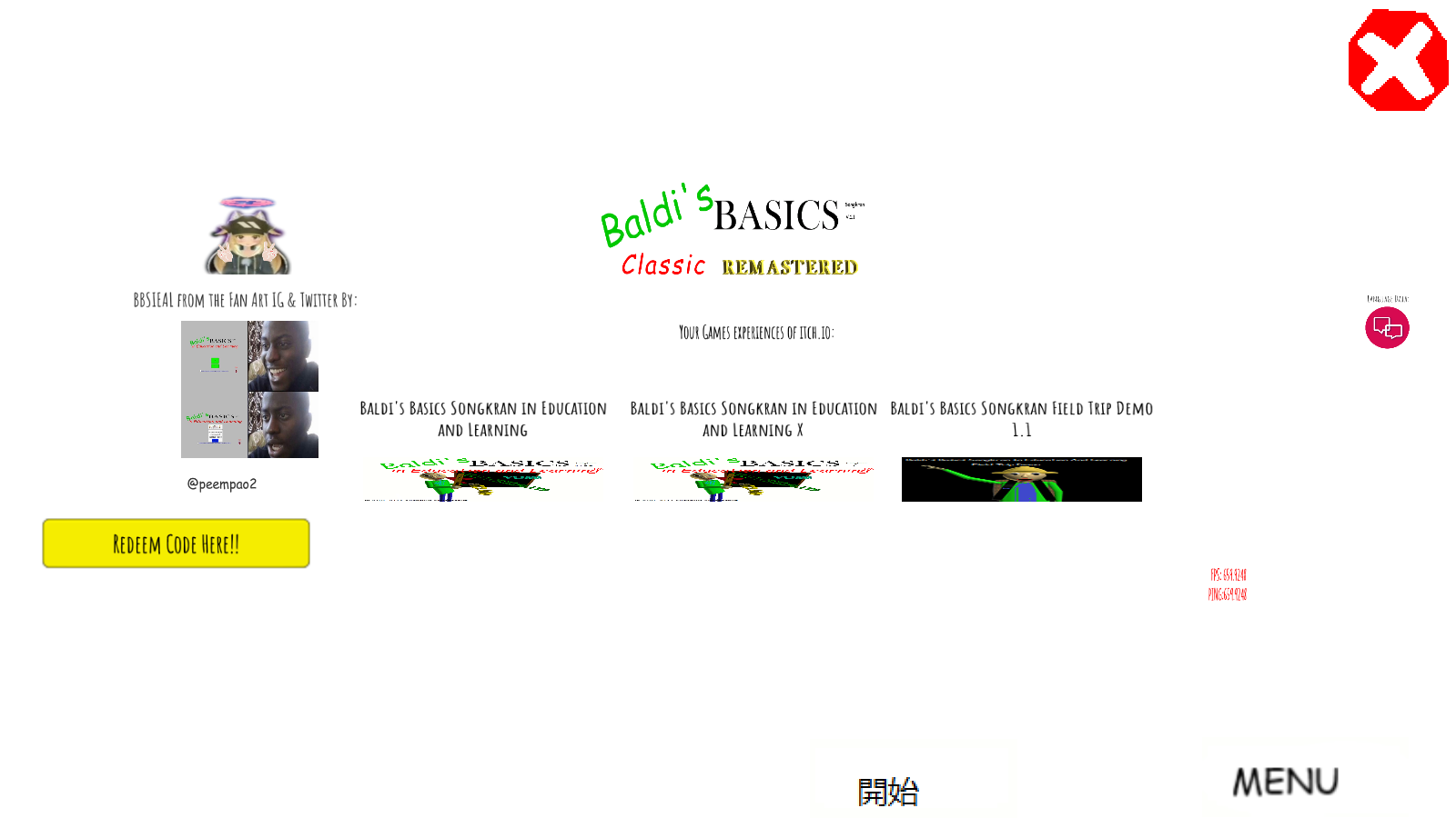 BALDI'S BASICS IN EDUCATION AND LEARNING jogo online gratuito em