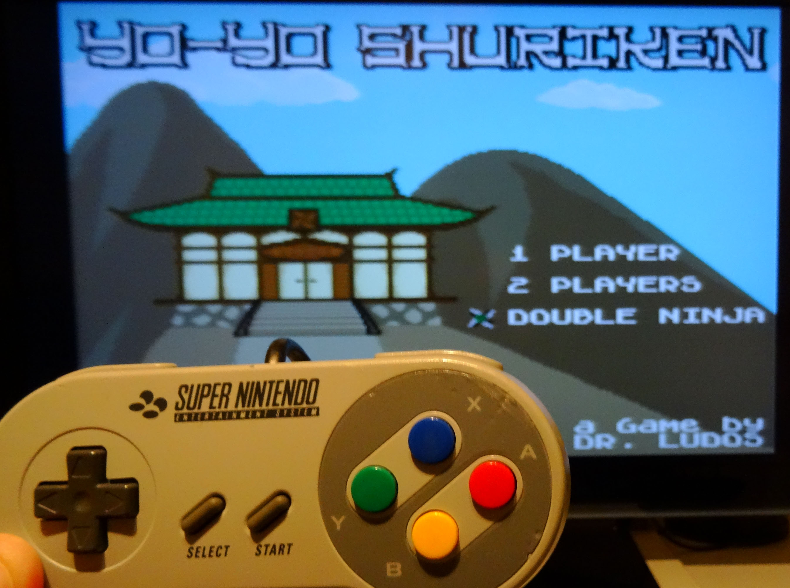 Nouveau jeu Super Nintendo : Yo-Yo Shuriken TW3KMu