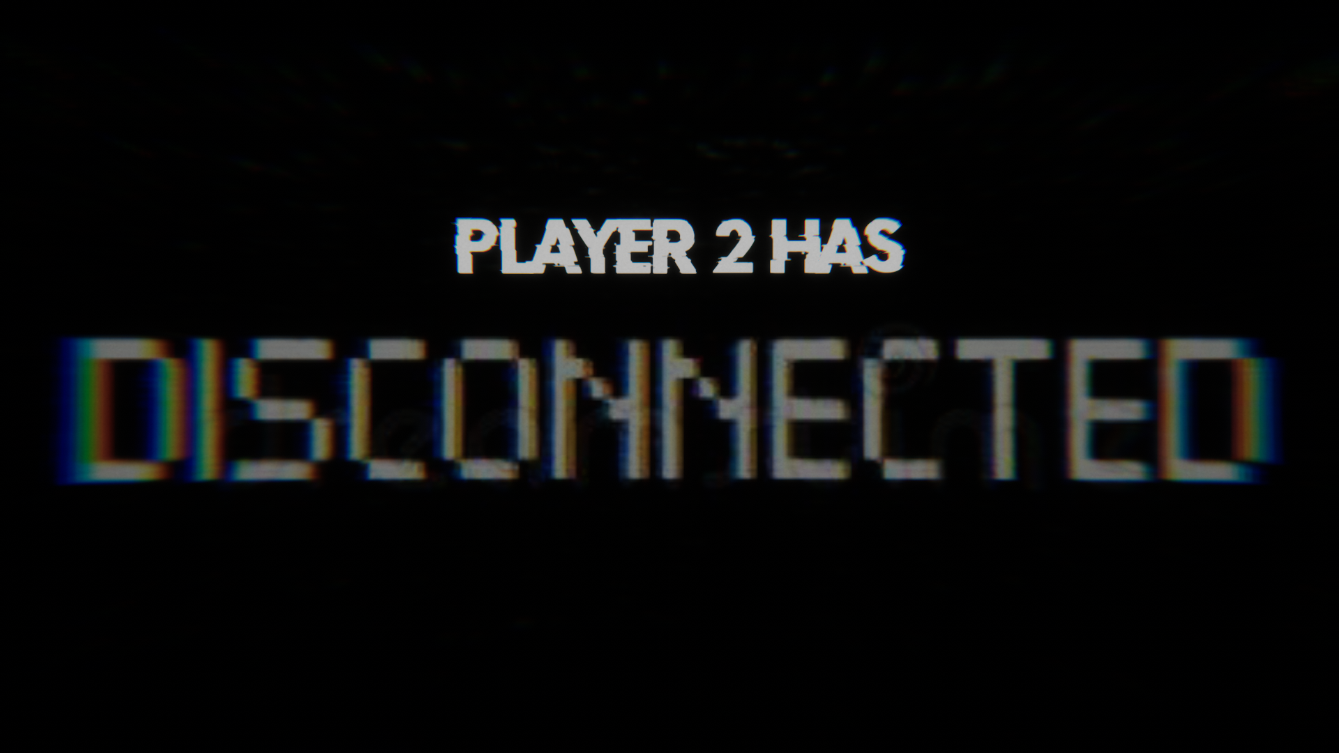 Player 2 has Disconnected
