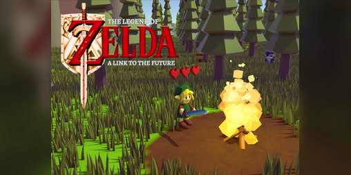 Cover image for The Legend of Zelda: A Link to the Future