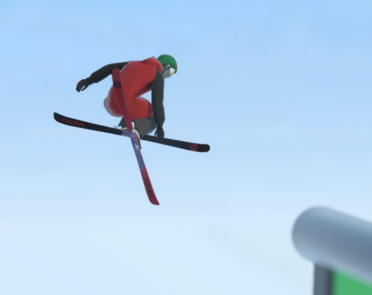 Park Freestyle Skiing By Eddiereeder