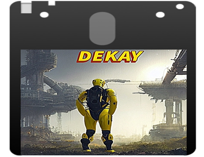 DEKAY #1 AMSTRAD CPC cover