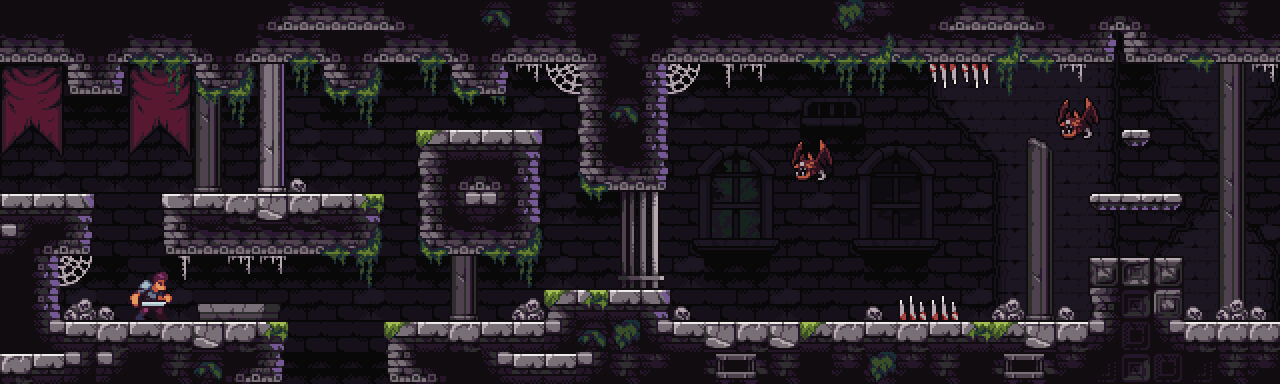 Castle Dungeon - Fantasy Pixel Art Tileset