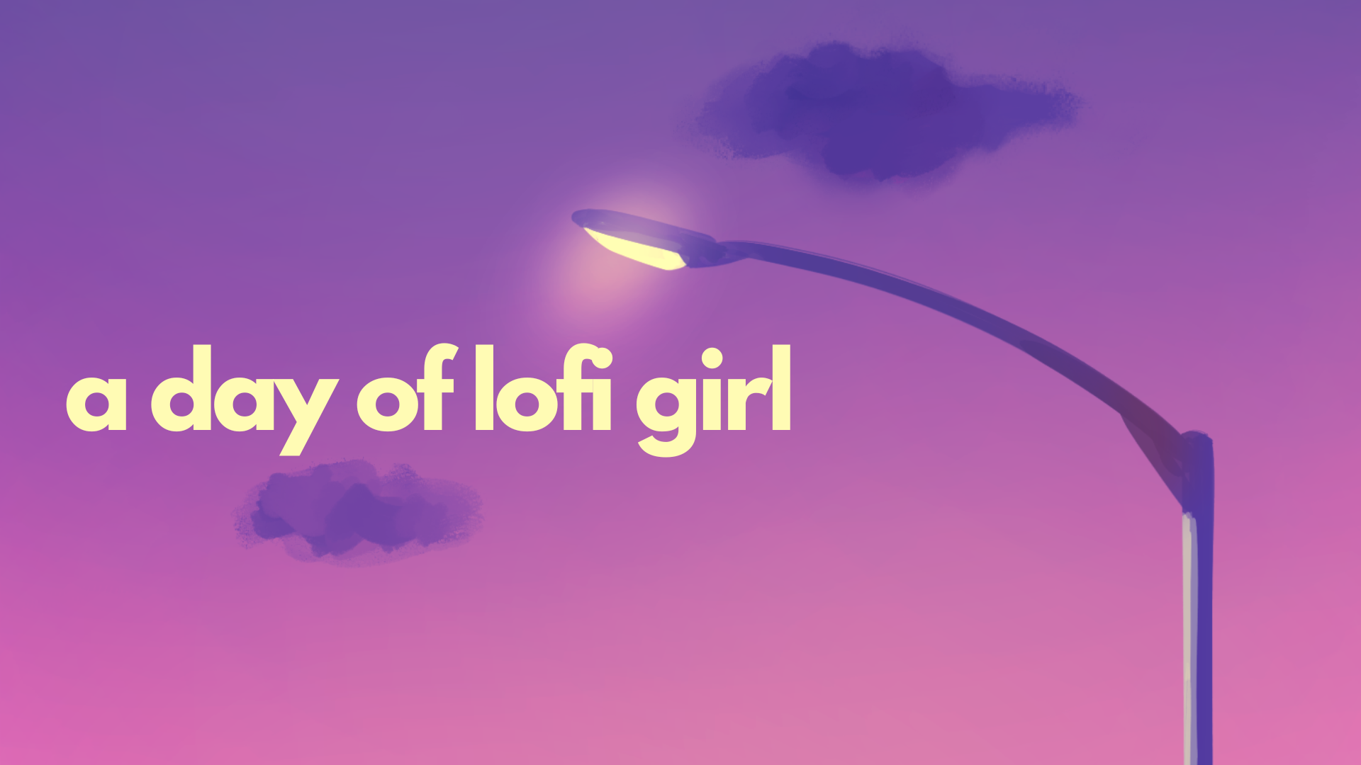 A Day of Lofi Girl (Made in PowerPoint)