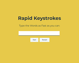 Rapid Keystrokes