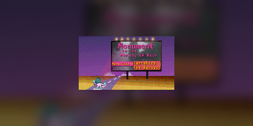 Cover image for Monument To The Memory Of Rain