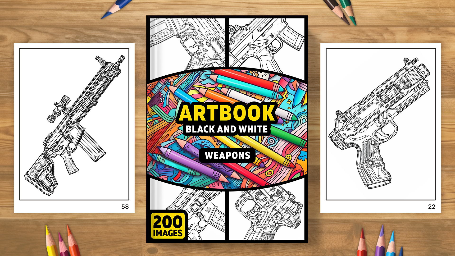 Artbook - Weapons