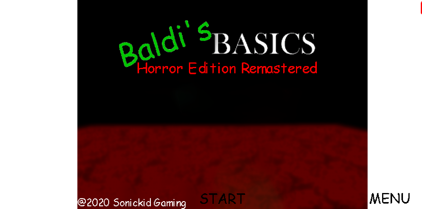 Baldi Basics Horror Edition Remastered Mod Menu by BMR2.0