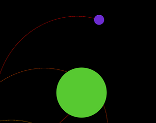 2D Gravity Simulator