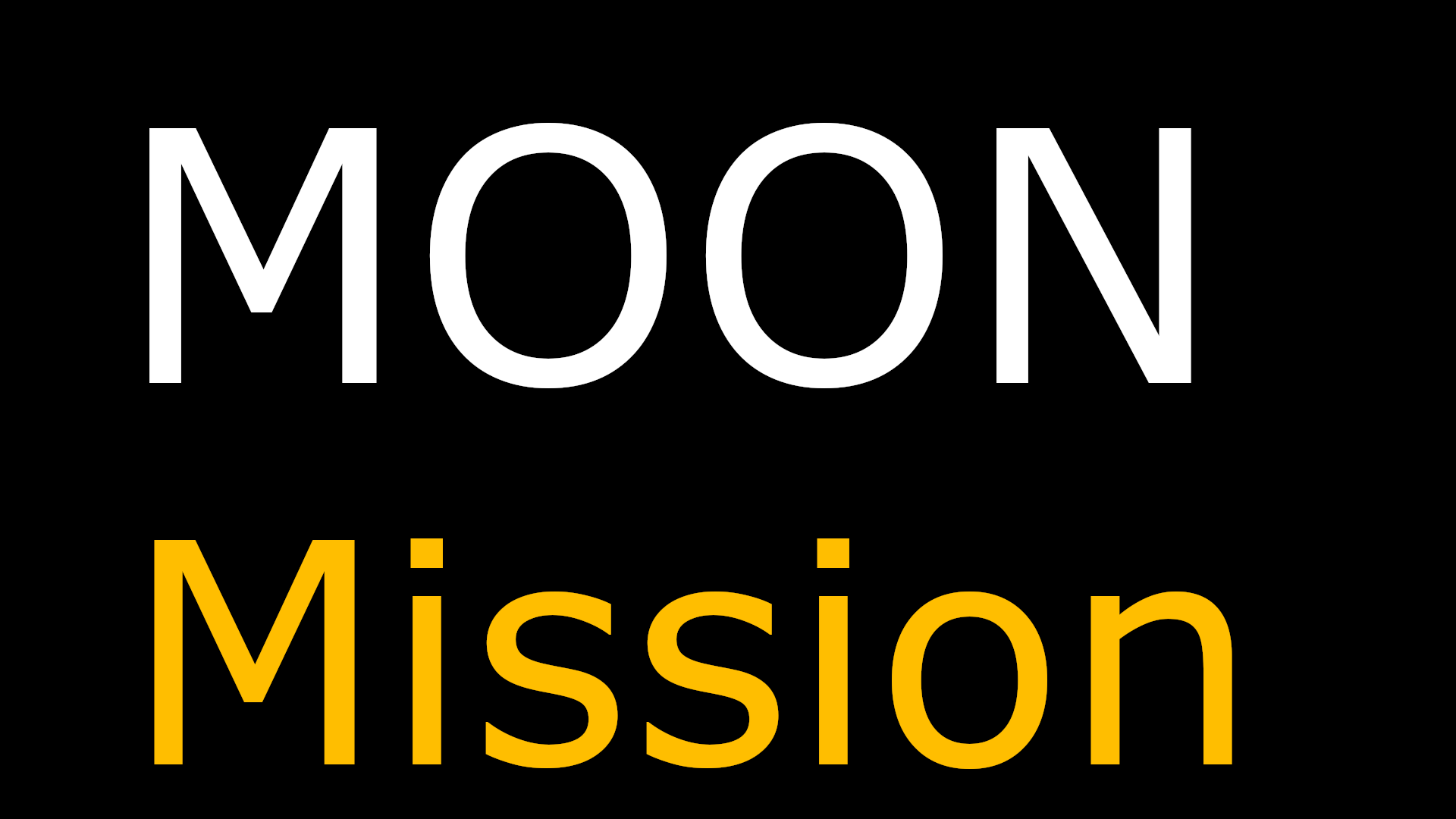 Moon mission