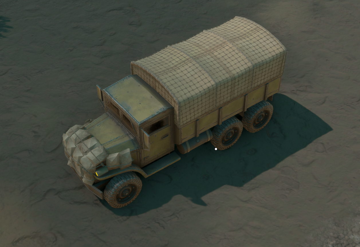Foxhole Colonial Logi Truck Overhaul Mod by