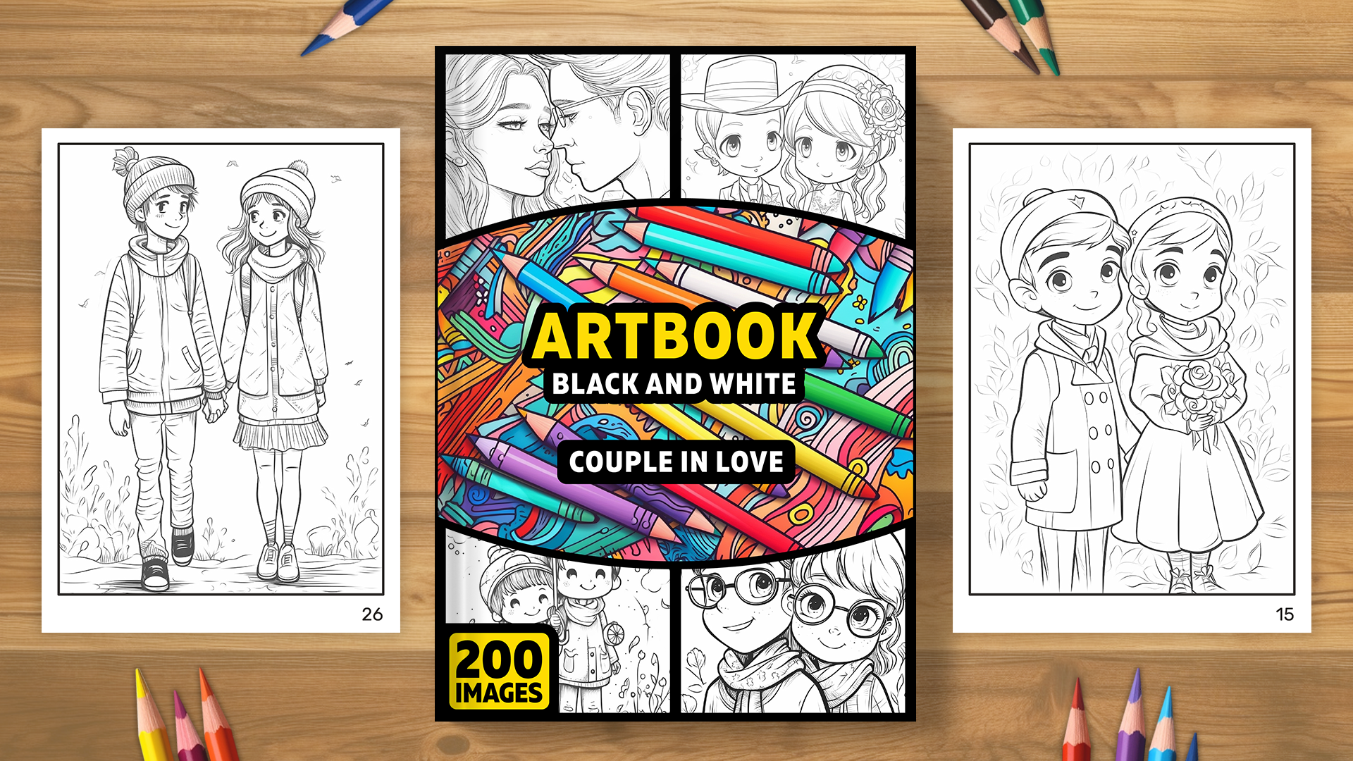 Artbook - Couple in love