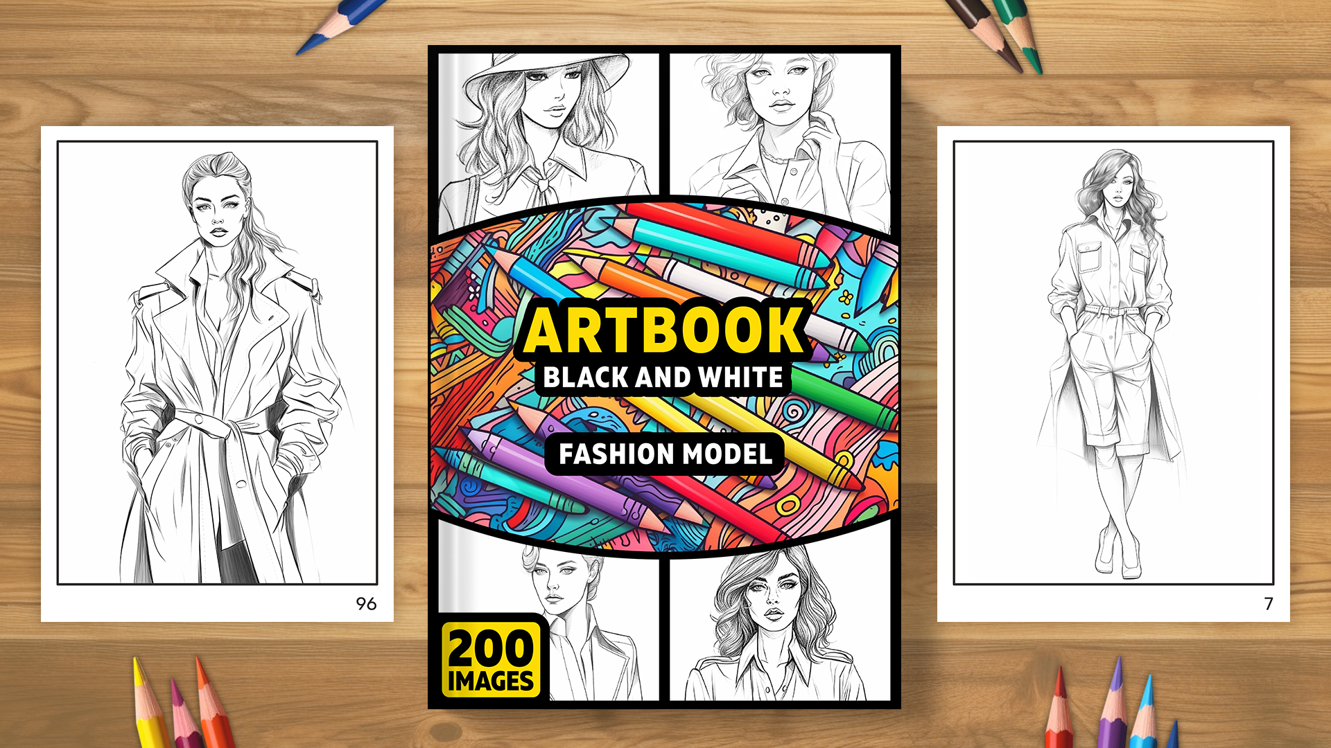 Artbook - Fashion model